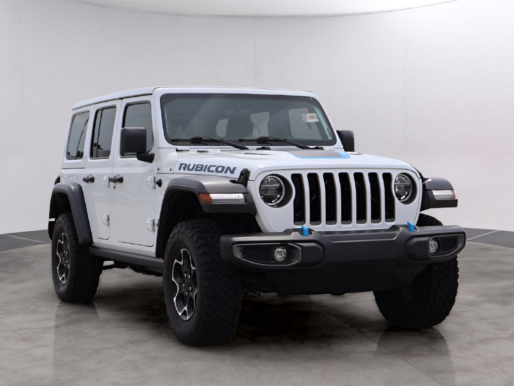 Used 2022 Jeep Wrangler Unlimited Rubicon 4xe w/ Cold Weather Group AWD/4WD image 3
