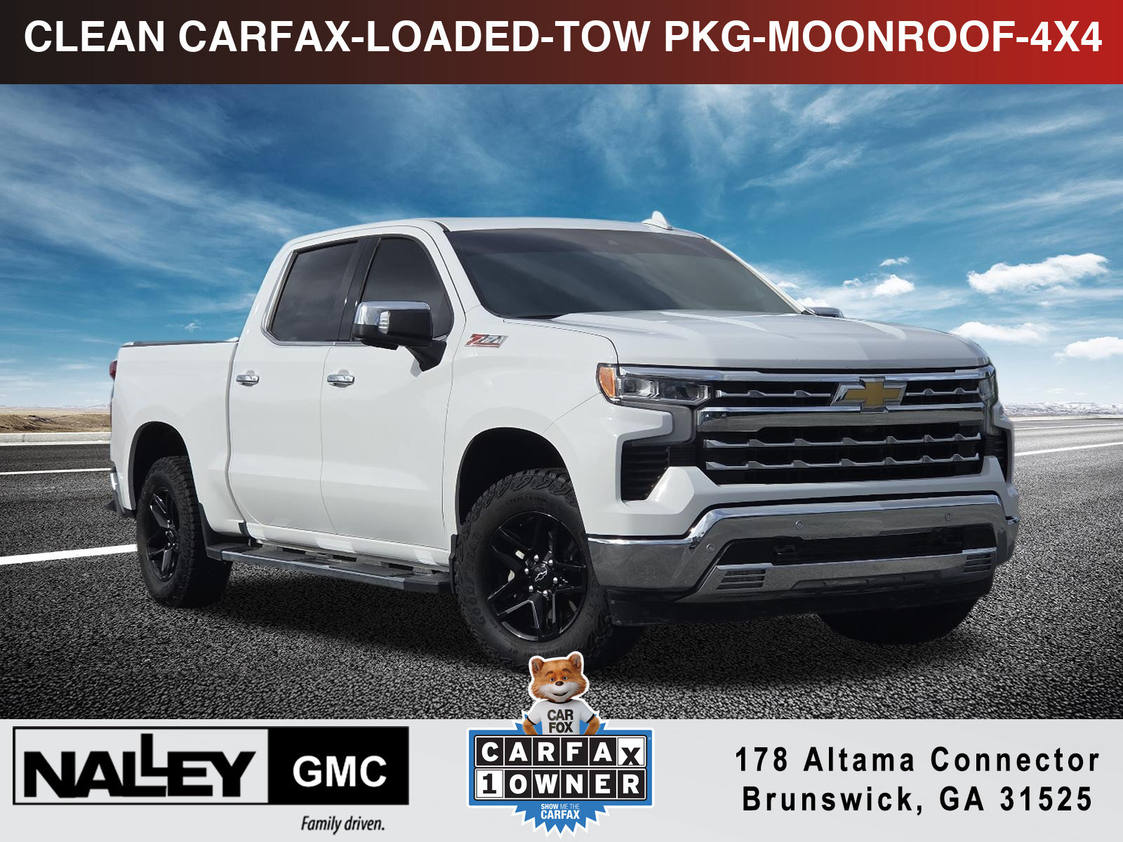 Used 2025 Chevrolet Silverado 1500 LTZ w/ Z71 Off-Road Package AWD/4WD image 1