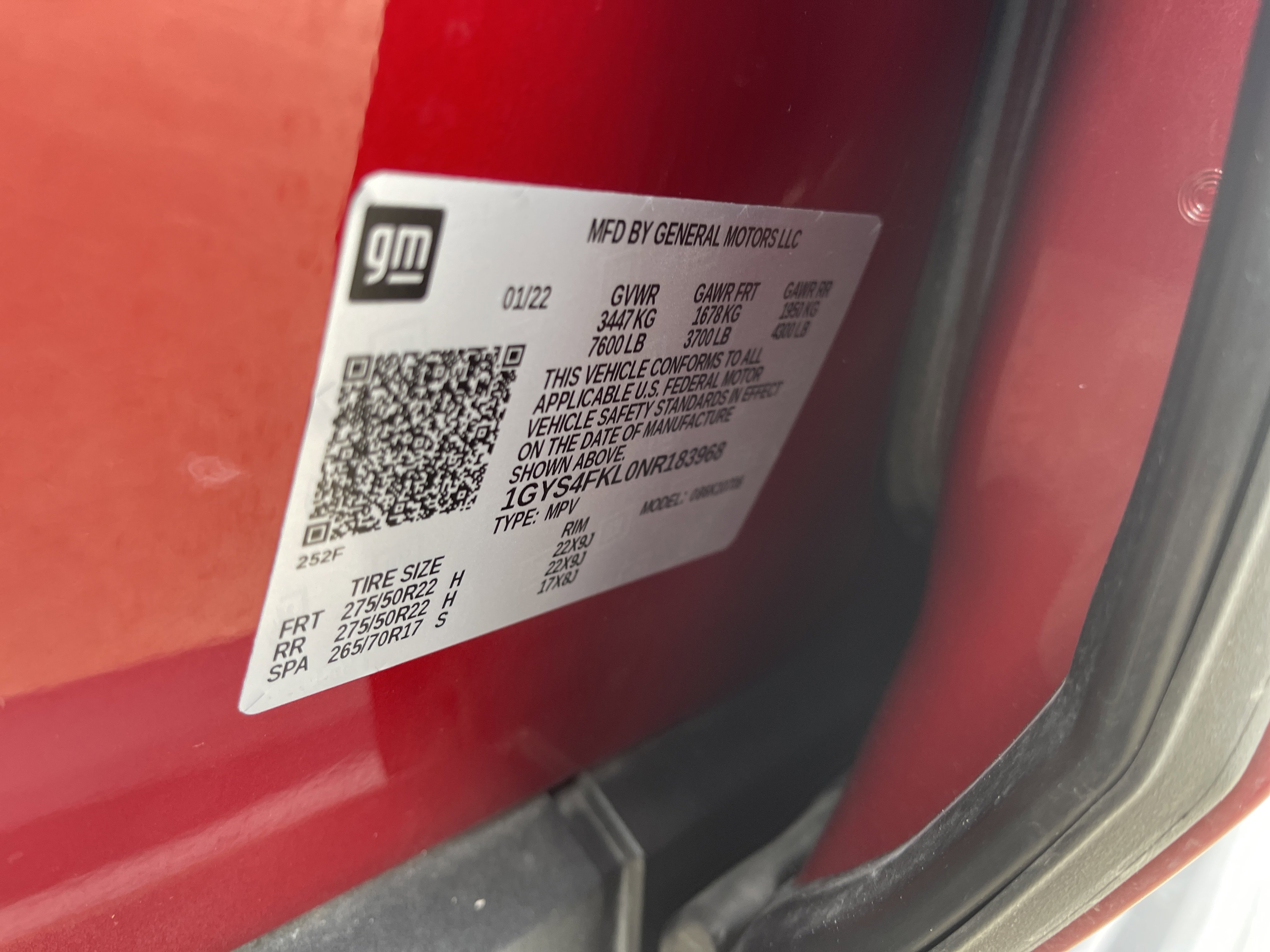 Used 2022 Cadillac Escalade Sport w/ Touring Package image 43