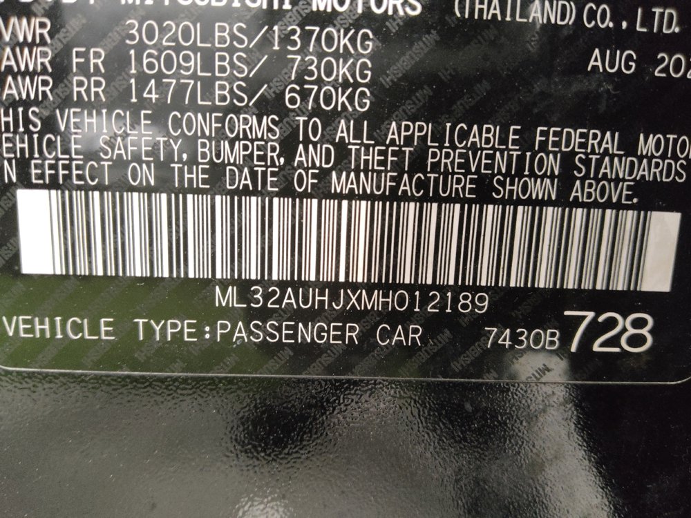 Used 2021 Mitsubishi Mirage ES image 33