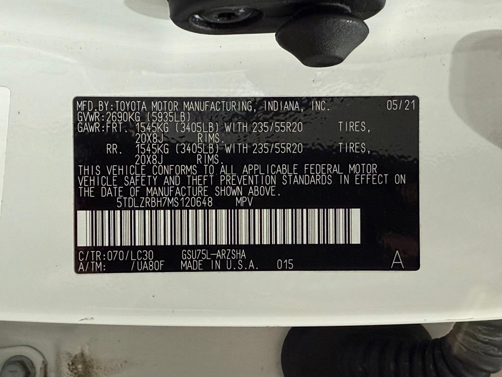 Certified 2021 Toyota Highlander XSE AWD/4WD image 33