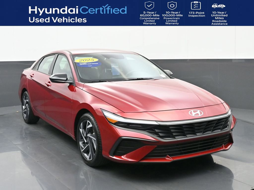 Certified 2025 Hyundai Elantra Sport