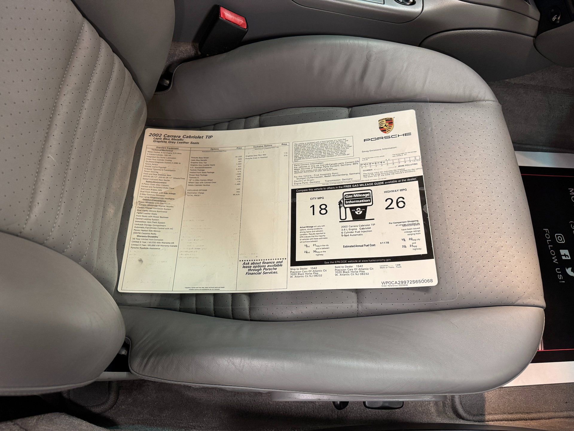 Used 2002 Porsche 911 Carrera image 44