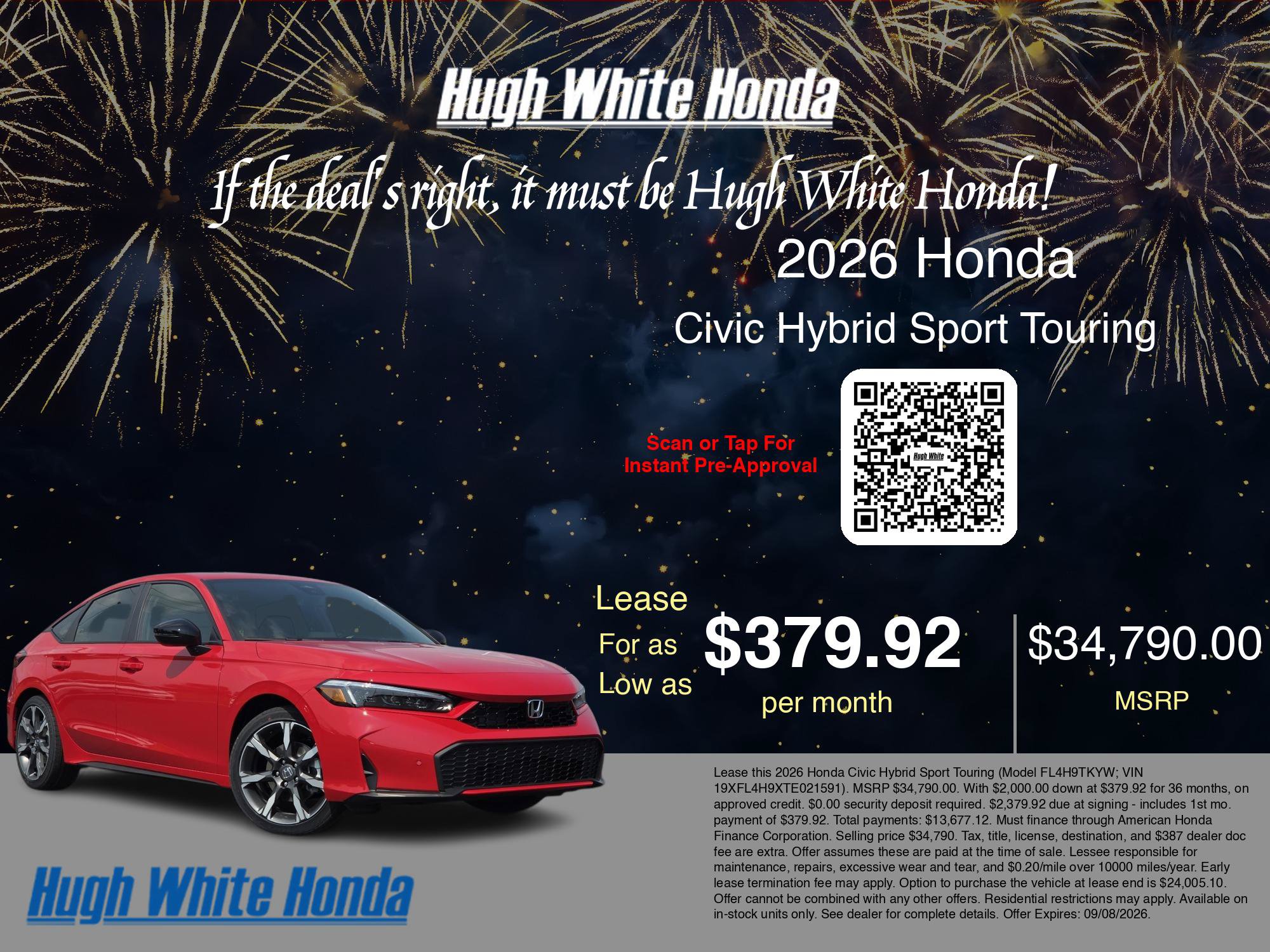 New 2026 Honda Civic Sport Touring image 3