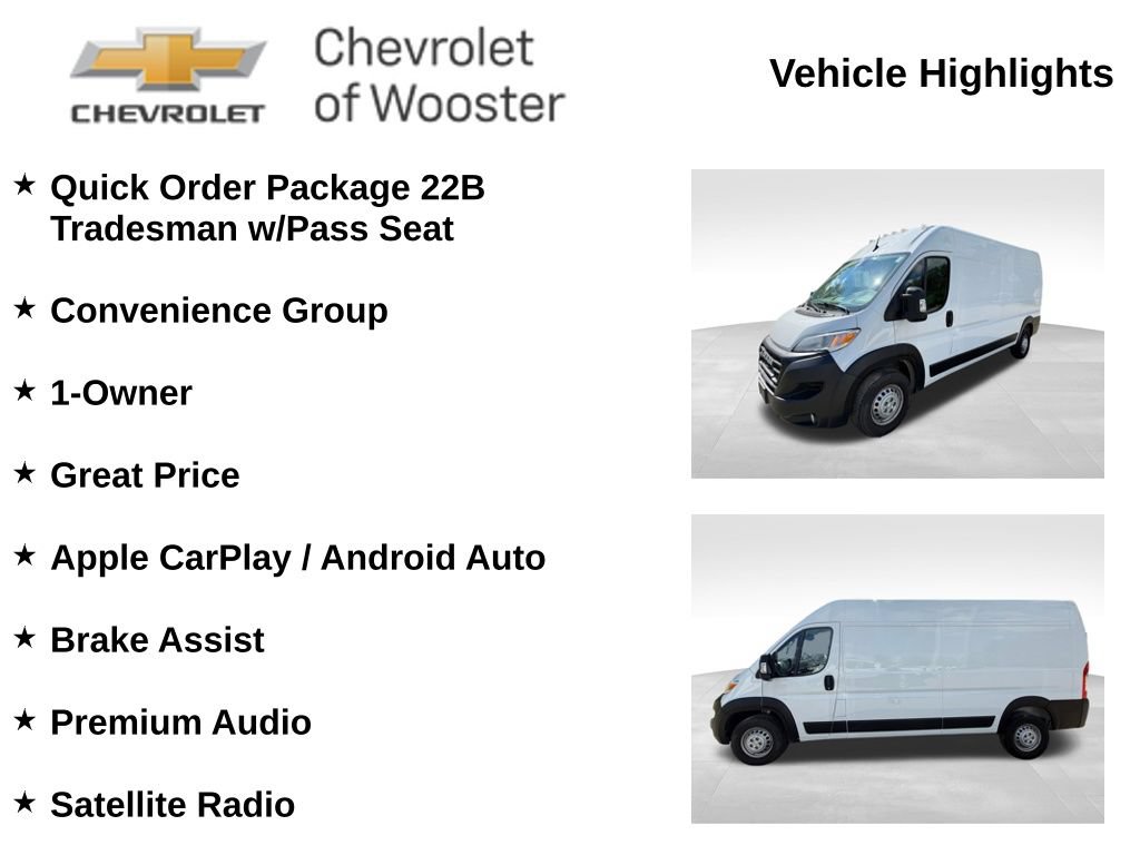 Used 2025 RAM ProMaster 2500 w/ Convenience Group FWD image 2