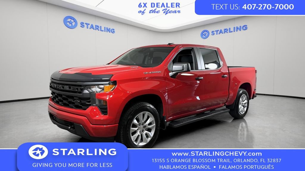 Certified 2025 Chevrolet Silverado 1500 Custom