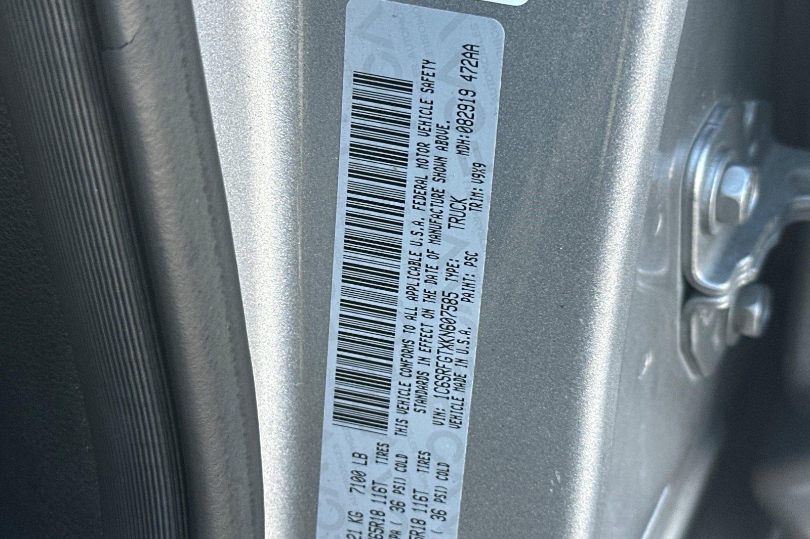 Used 2019 RAM 1500 Tradesman AWD/4WD image 27