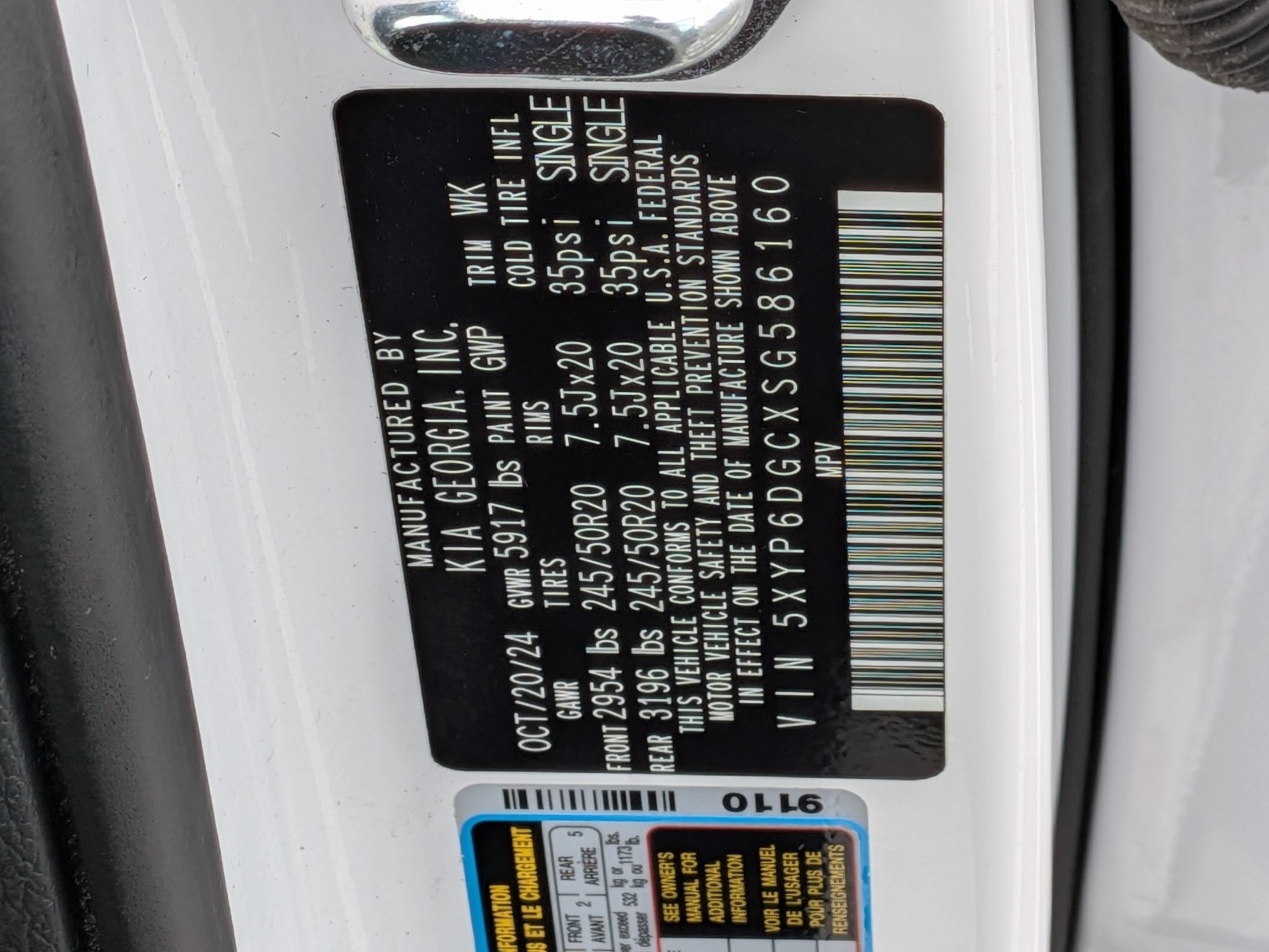 Used 2025 Kia Telluride S AWD/4WD image 42