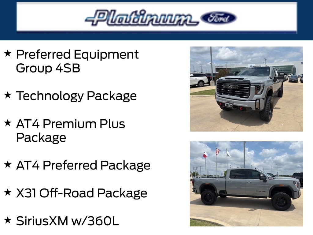 Used 2024 GMC Sierra 2500 AT4 w/ AT4 Premium Plus Package AWD/4WD image 23