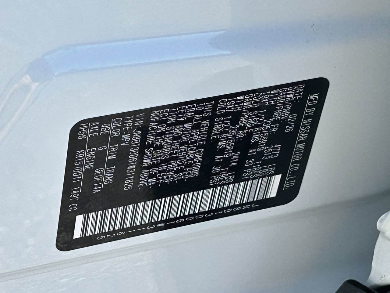 New 2026 Nissan Rogue Platinum image 34