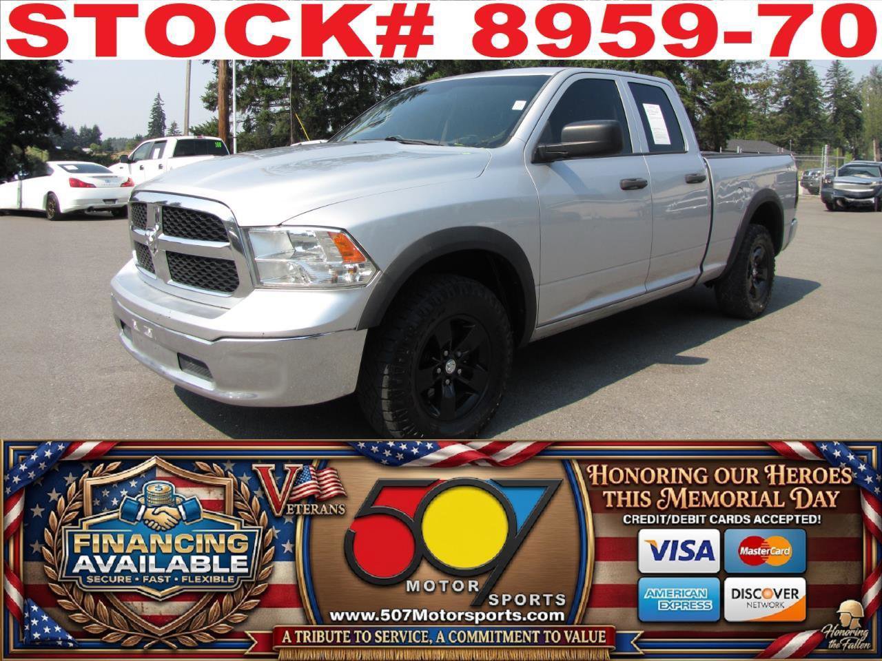 Used 2013 RAM 1500 ST w/ SXT Appearance Group