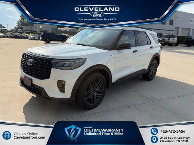 Certified 2025 Ford Explorer ST-Line w/ Premium Package AWD/4WD 360° Tour