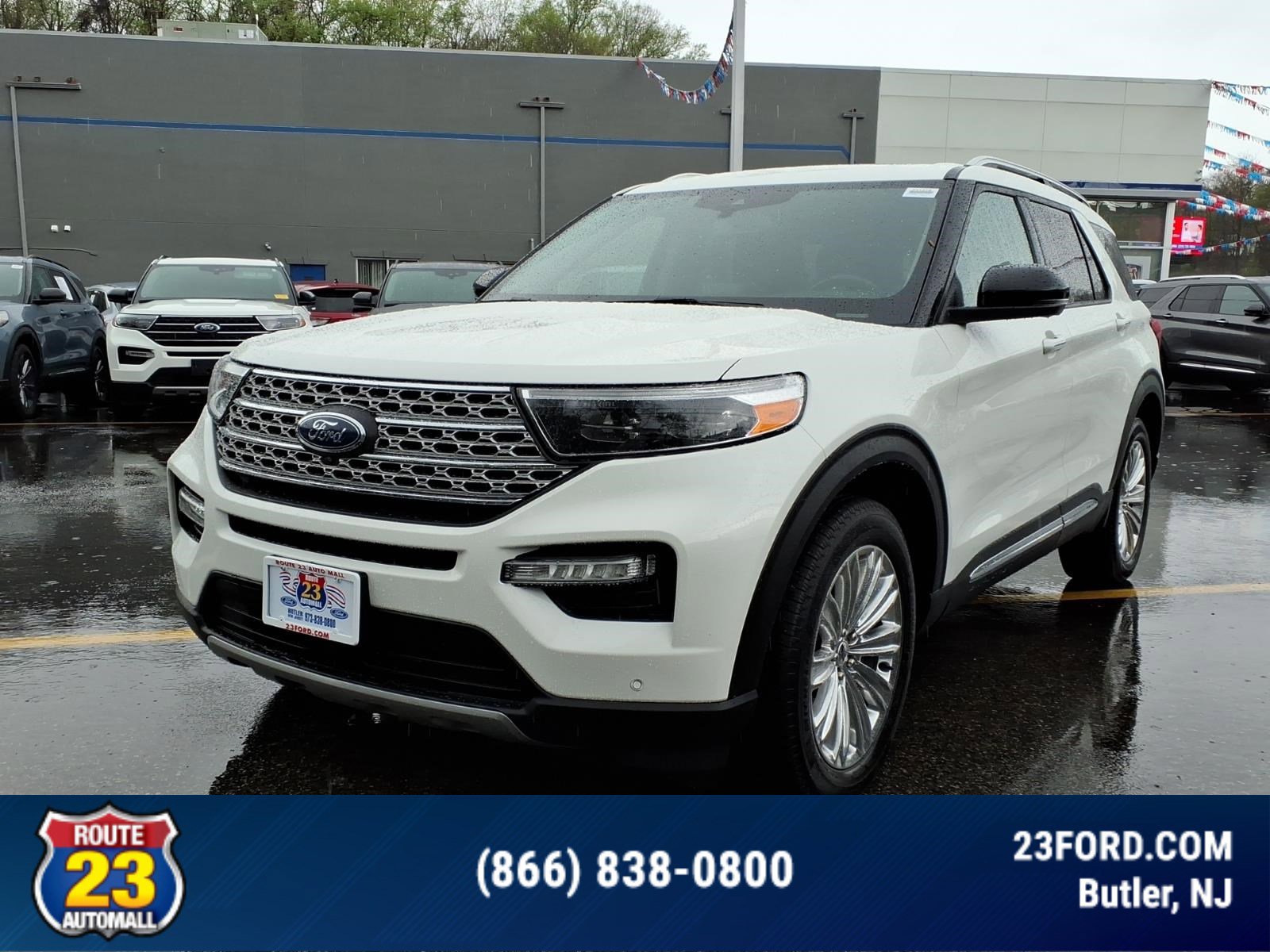 Certified 2023 Ford Explorer Limited w/ Limited Technology Package AWD/4WD image 4