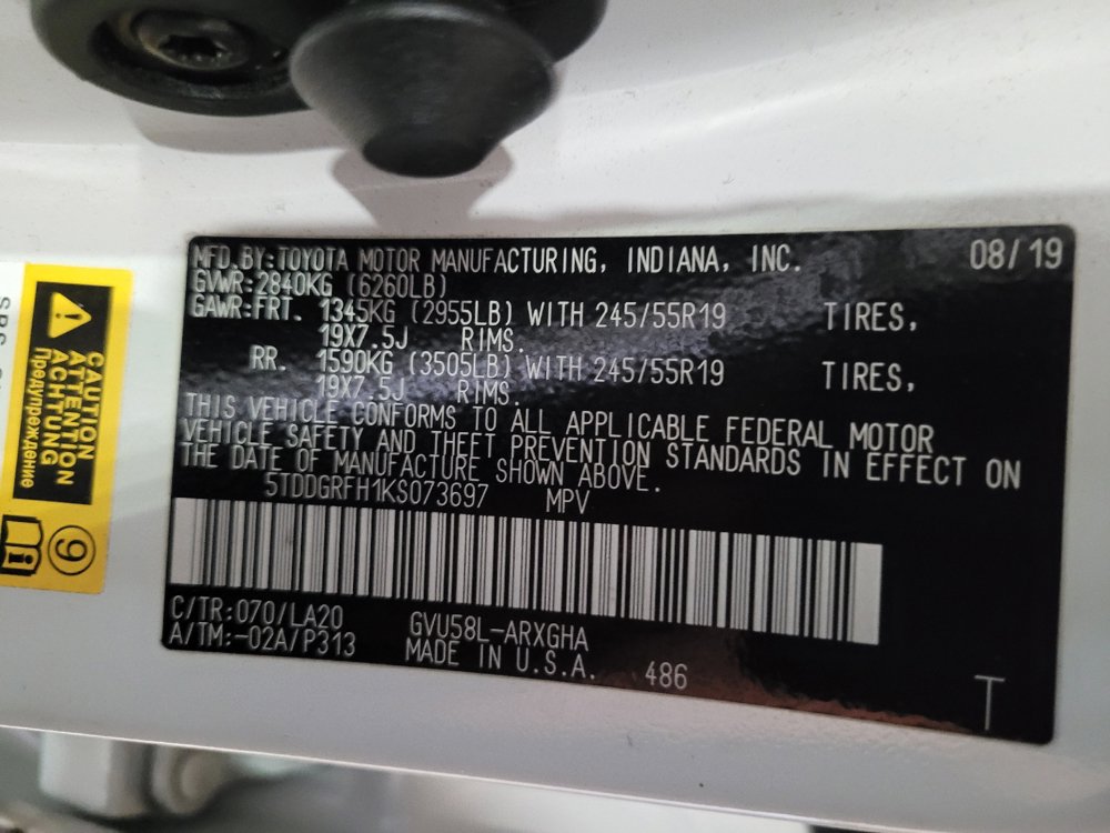 Used 2019 Toyota Highlander Limited Platinum AWD/4WD image 33