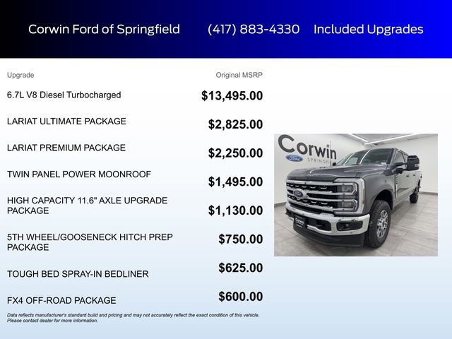 New 2026 Ford F250 Lariat w/ Lariat Ultimate Package image 5