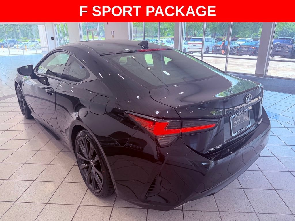 Certified 2025 Lexus RC 350 F Sport w/ Navigation Package RWD image 5