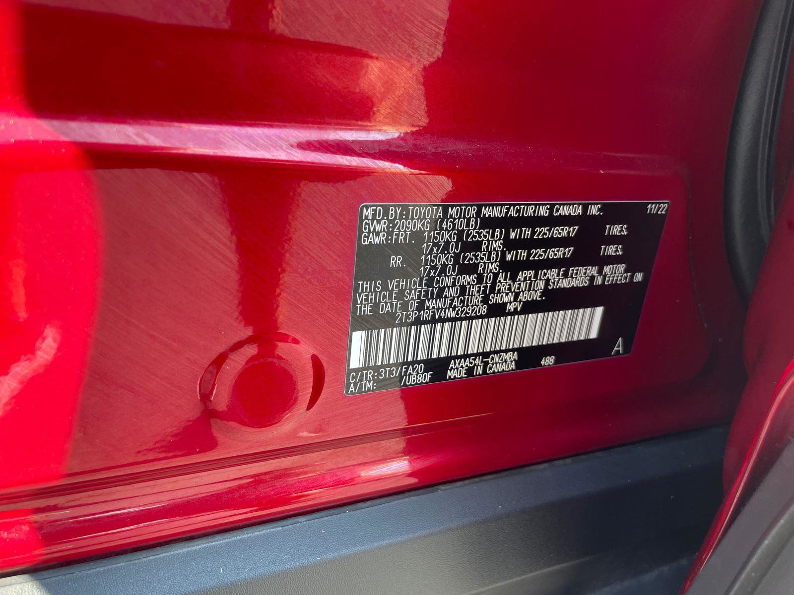 Certified 2022 Toyota RAV4 XLE image 30