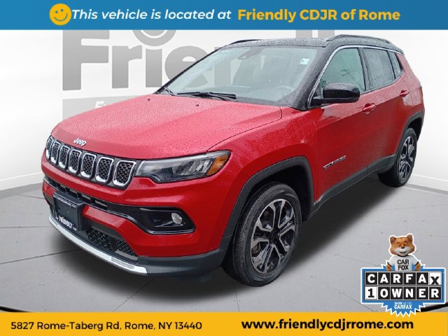 Used 2023 Jeep Compass Limited w/ Sun and Sound Group AWD/4WD 360° Tour