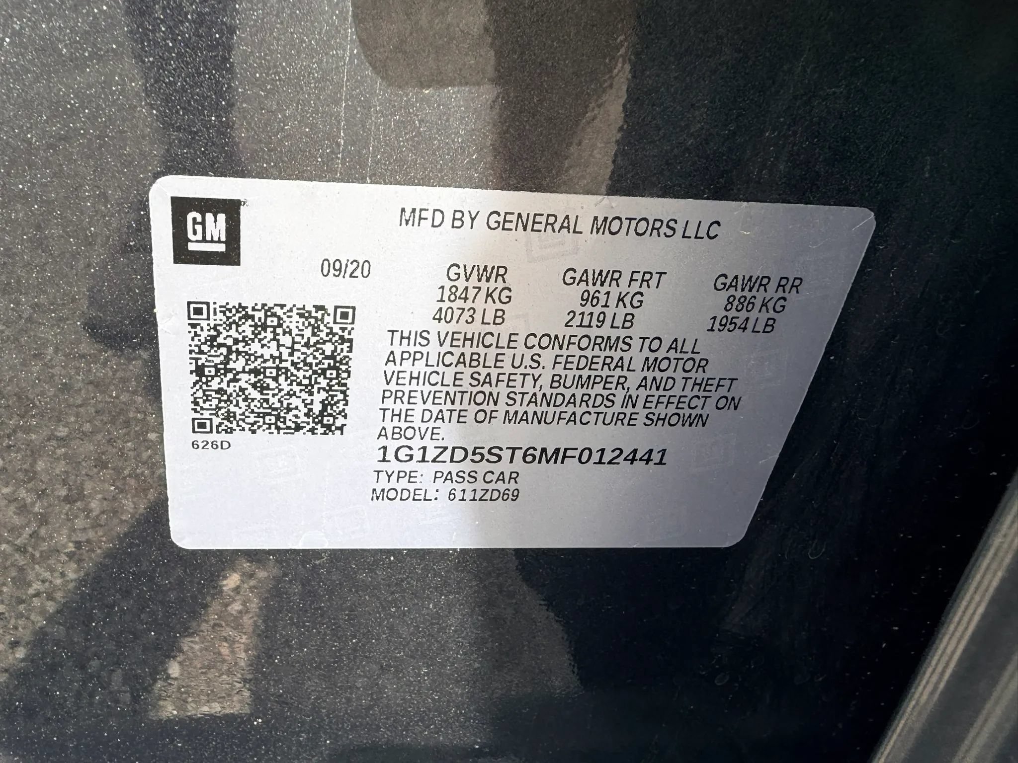 Used 2021 Chevrolet Malibu LT FWD image 8