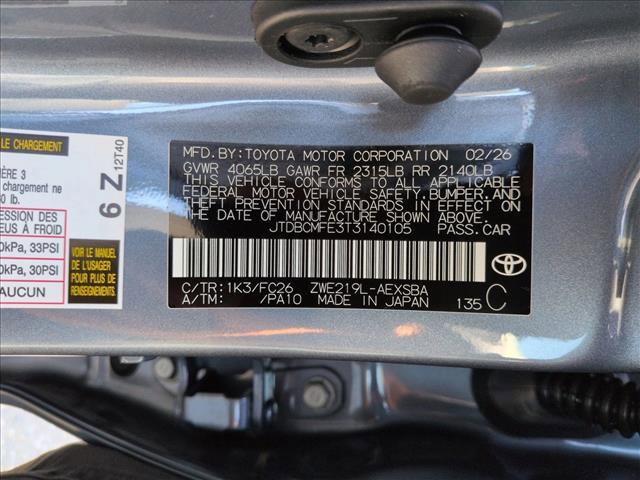 New 2026 Toyota Corolla SE image 17