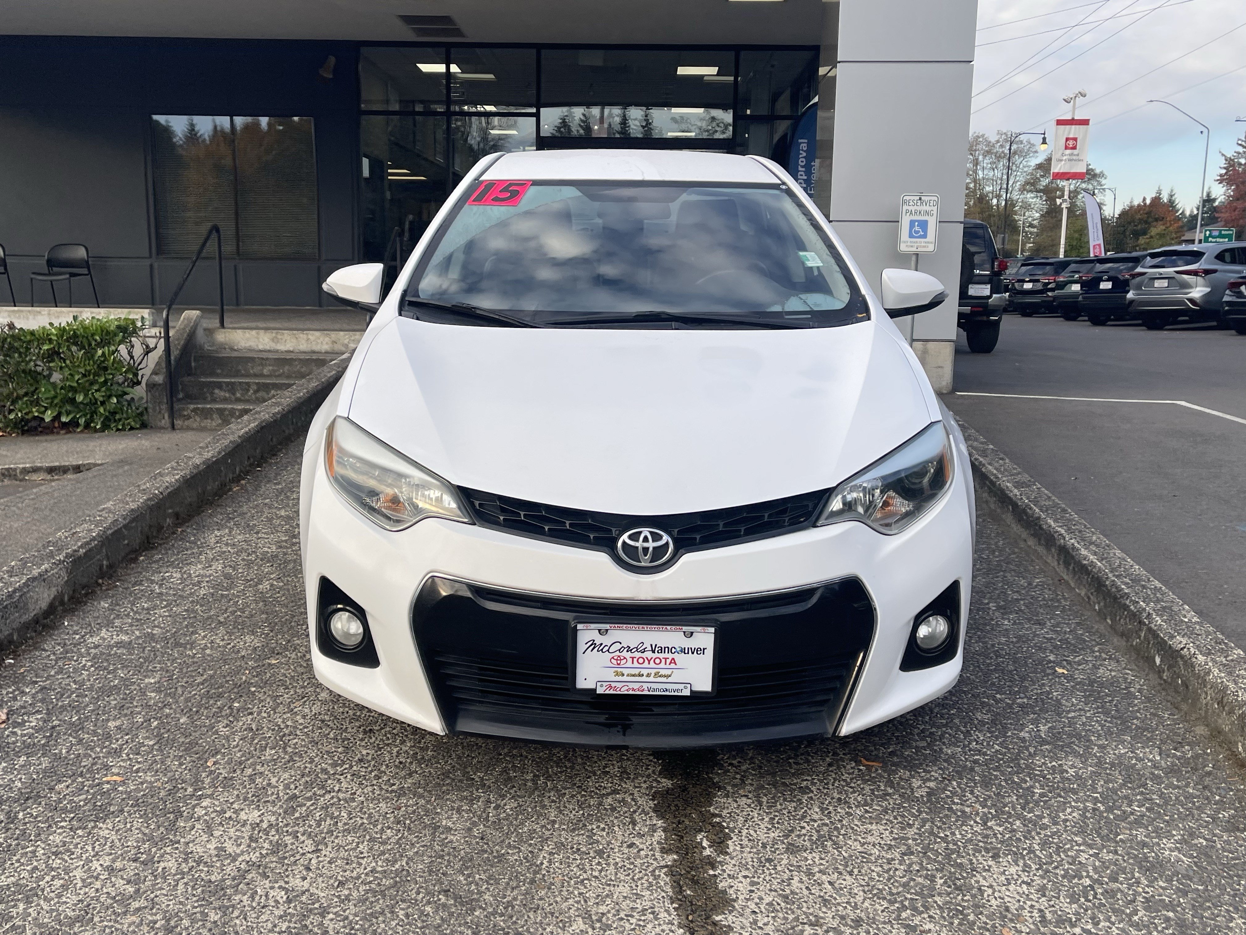 Used 2015 Toyota Corolla S FWD image 2