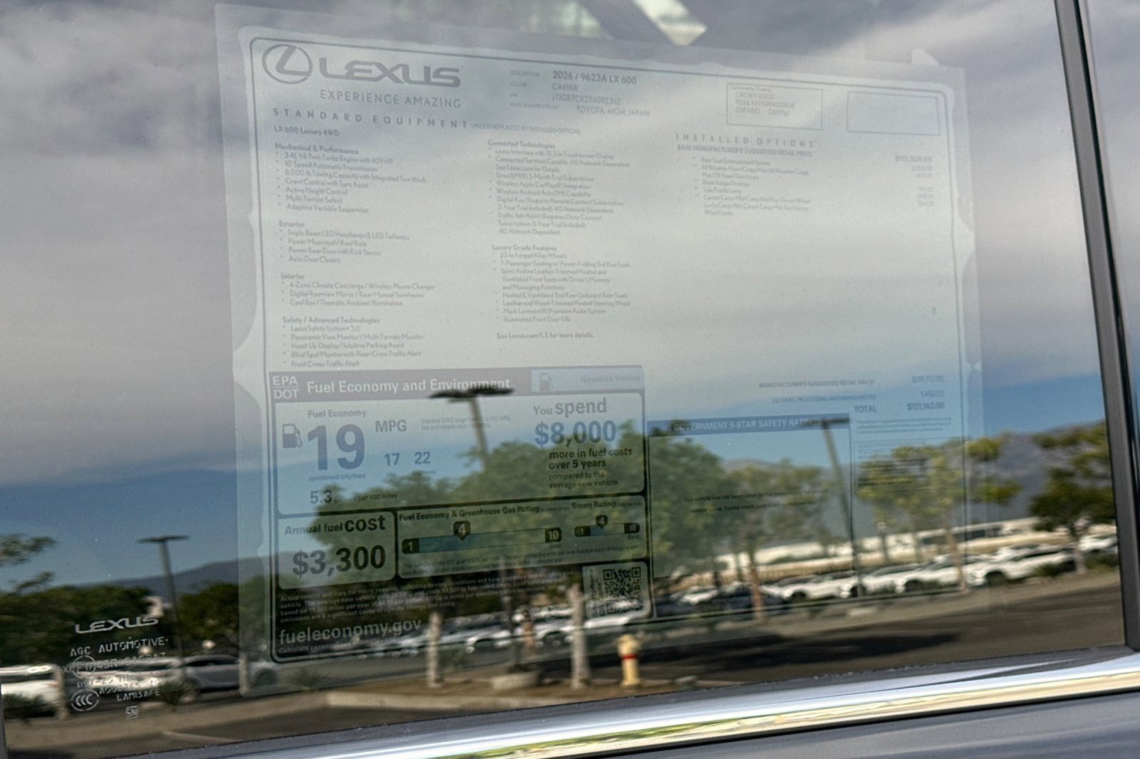 New 2026 Lexus LX 600 4WD w/ Luxury Package image 28