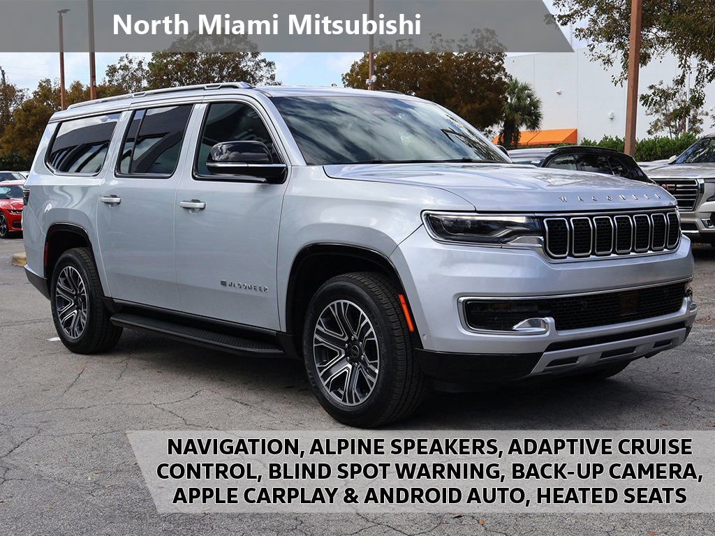 Used 2025 Jeep Wagoneer L Series II w/ 8-pass Seating Package AWD/4WD image 1