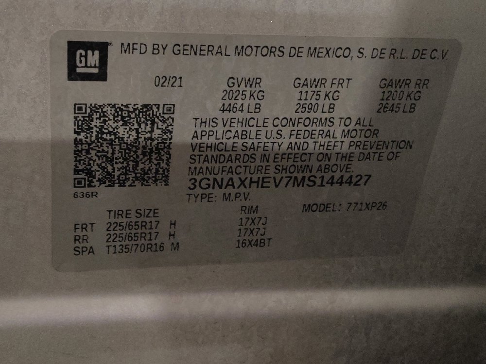 Used 2021 Chevrolet Equinox LS FWD image 33