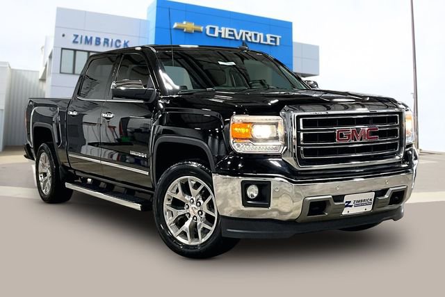 Used 2015 GMC Sierra 1500 SLT w/ SLT Crew Cab Value Package AWD/4WD image 1