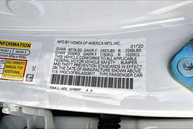 Used 2020 Honda Accord Touring image 19