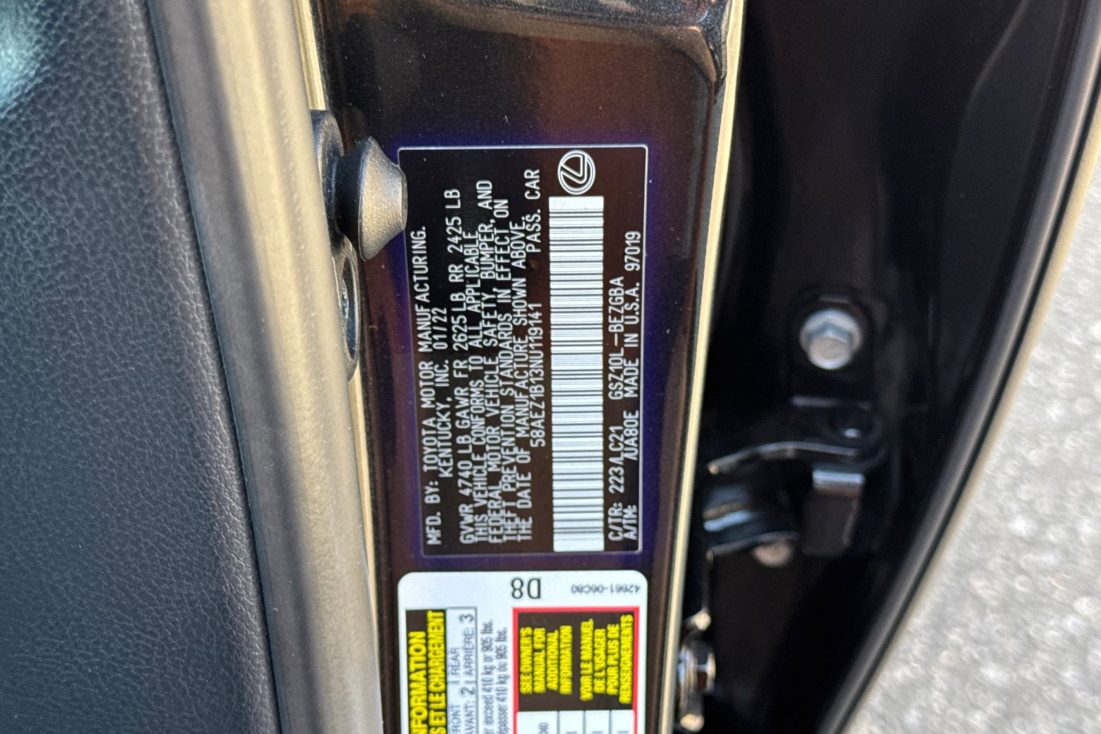 Certified 2022 Lexus ES 350 w/ Accessory Package 2 FWD image 31