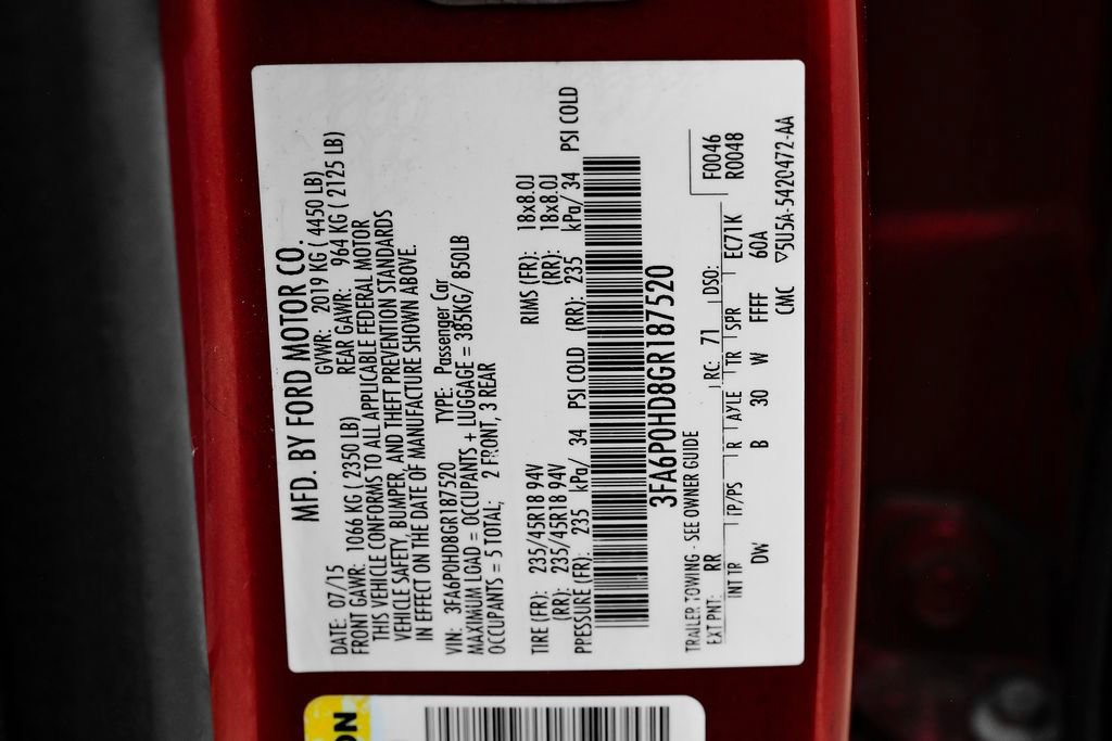 Used 2016 Ford Fusion SE FWD image 61