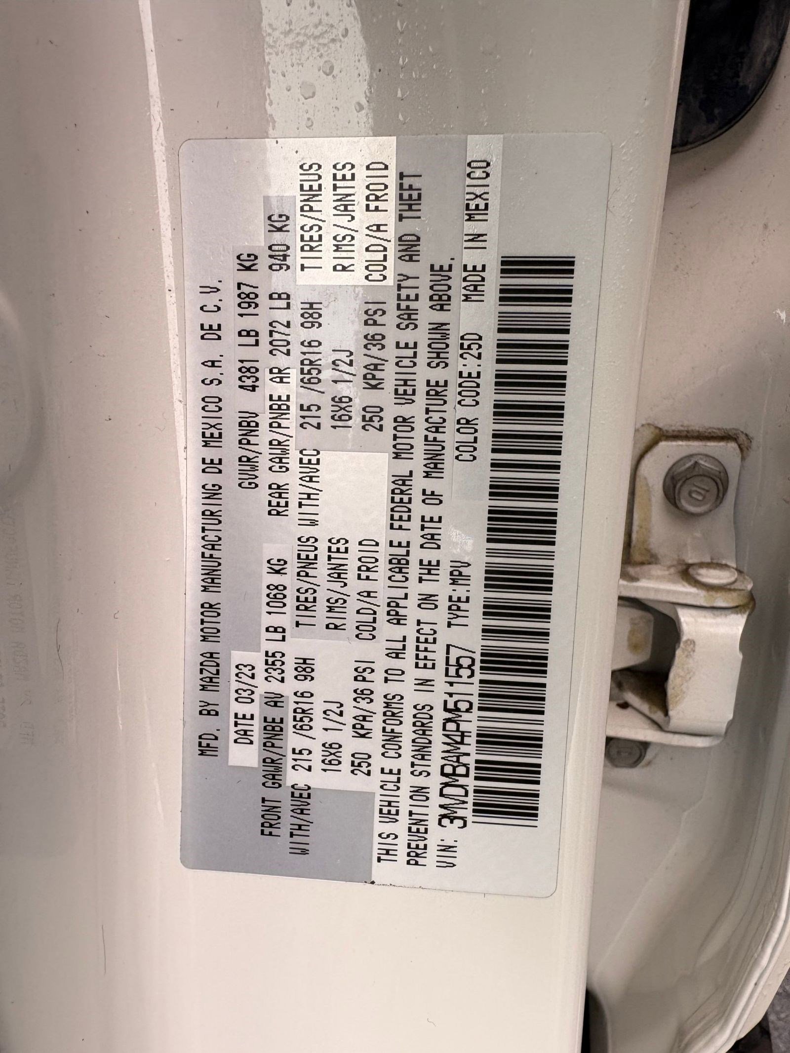 Used 2023 MAZDA CX-30 AWD 2.5 S image 20