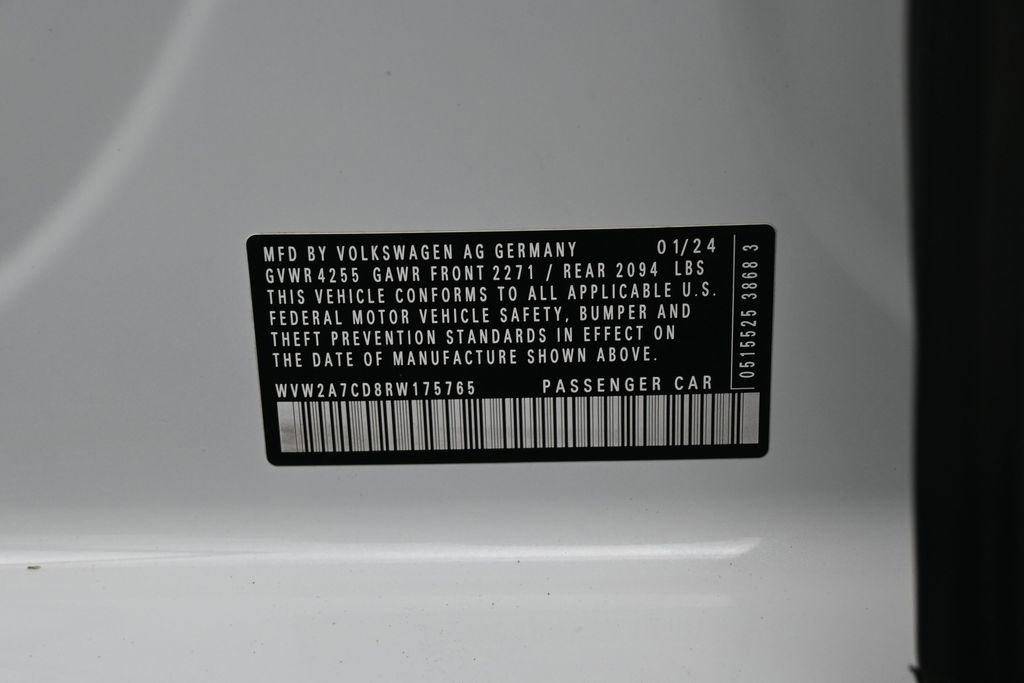 Used 2024 Volkswagen GTI SE w/ SE Leather Seats Package FWD image 26