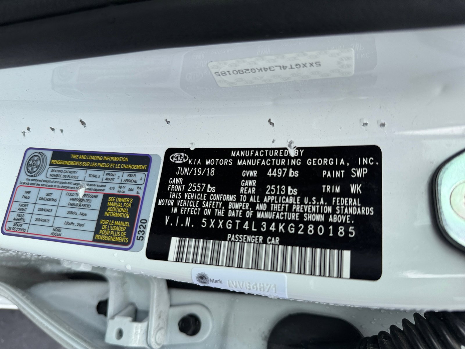 Used 2019 Kia Optima S image 25