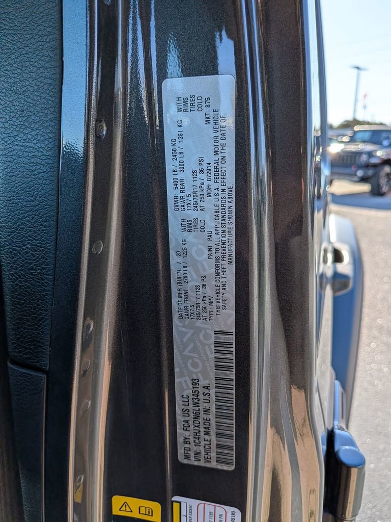 Used 2020 Jeep Wrangler Unlimited Sport S image 33