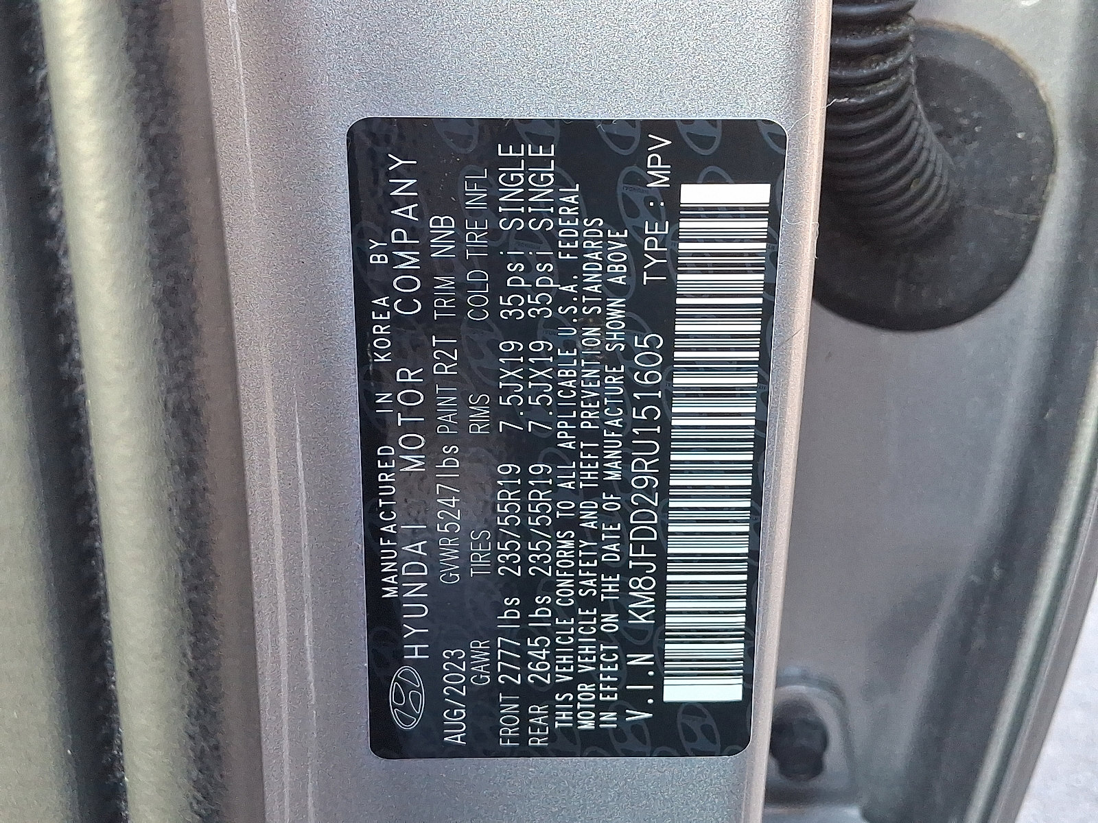 Certified 2024 Hyundai Tucson Limited image 27