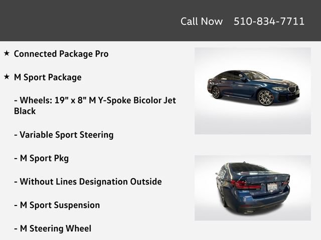 Used 2022 BMW 530i w/ M Sport Package RWD image 4