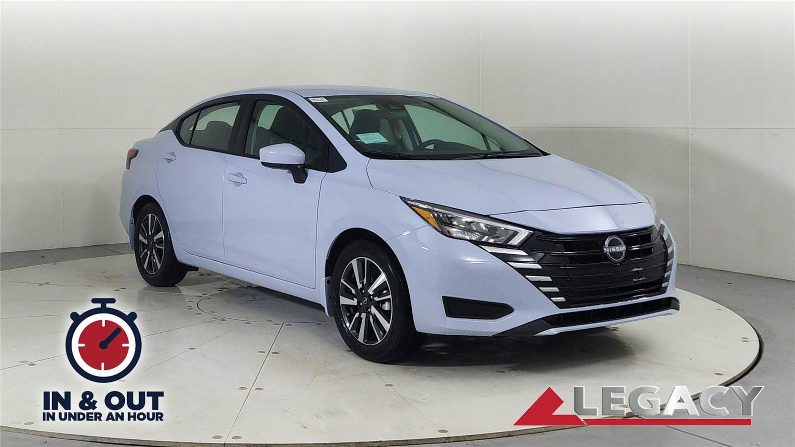 New 2025 Nissan Versa SV w/ Trunk Package image 1