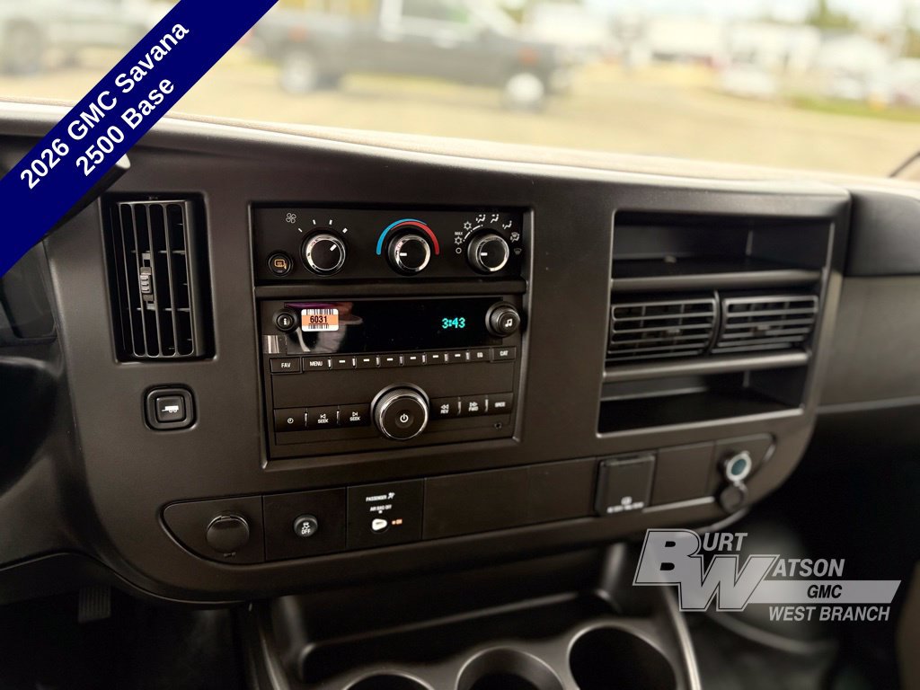 New 2026 GMC Savana 2500 w/ Driver Convenience Package RWD image 16