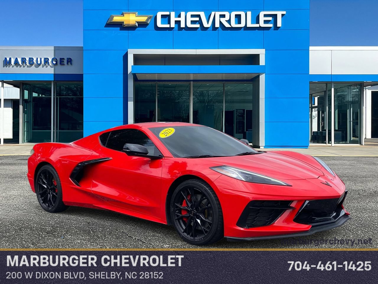 Used 2023 Chevrolet Corvette Stingray Preferred Cpe w/ Z51 Performance Package
