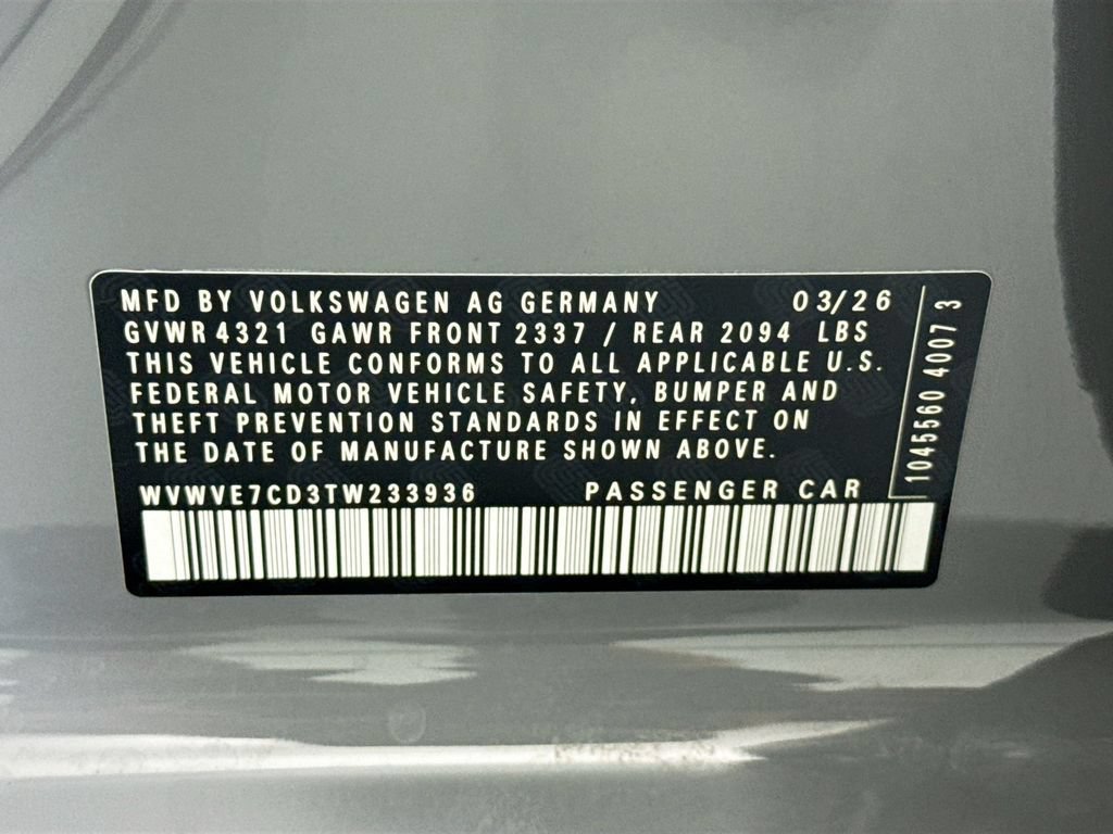 New 2026 Volkswagen GTI Autobahn FWD image 34