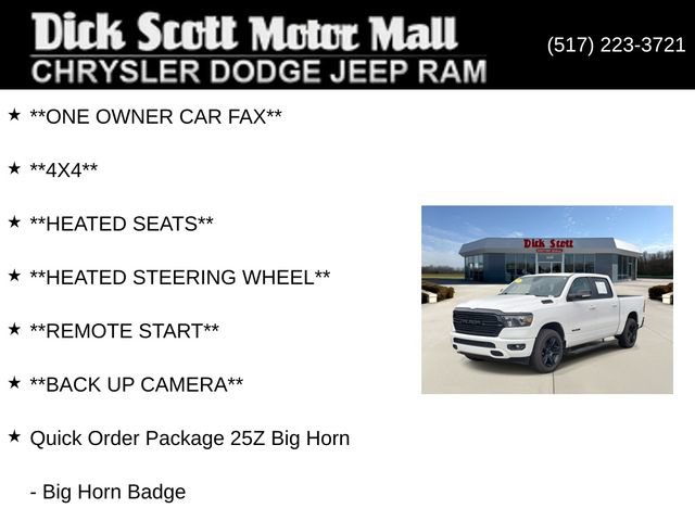 Used 2021 RAM 1500 Big Horn AWD/4WD image 9