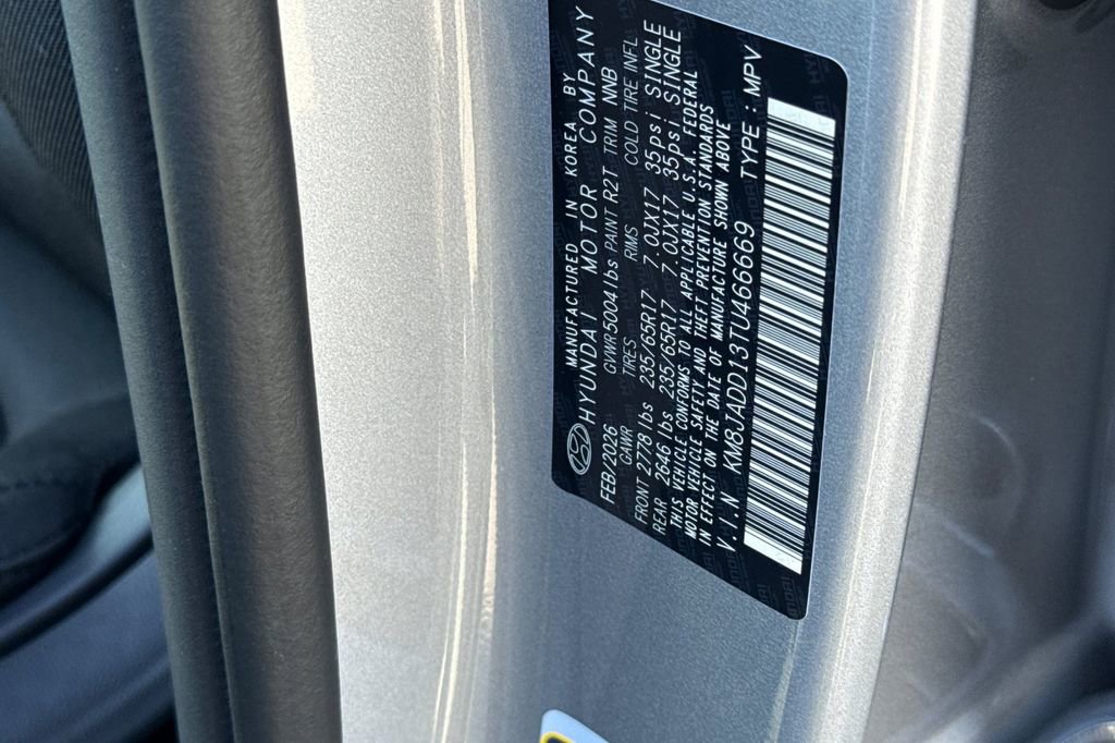 New 2026 Hyundai Tucson Blue SE image 24