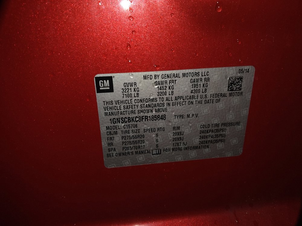 Used 2015 Chevrolet Tahoe LT w/ Max Trailering Package image 33