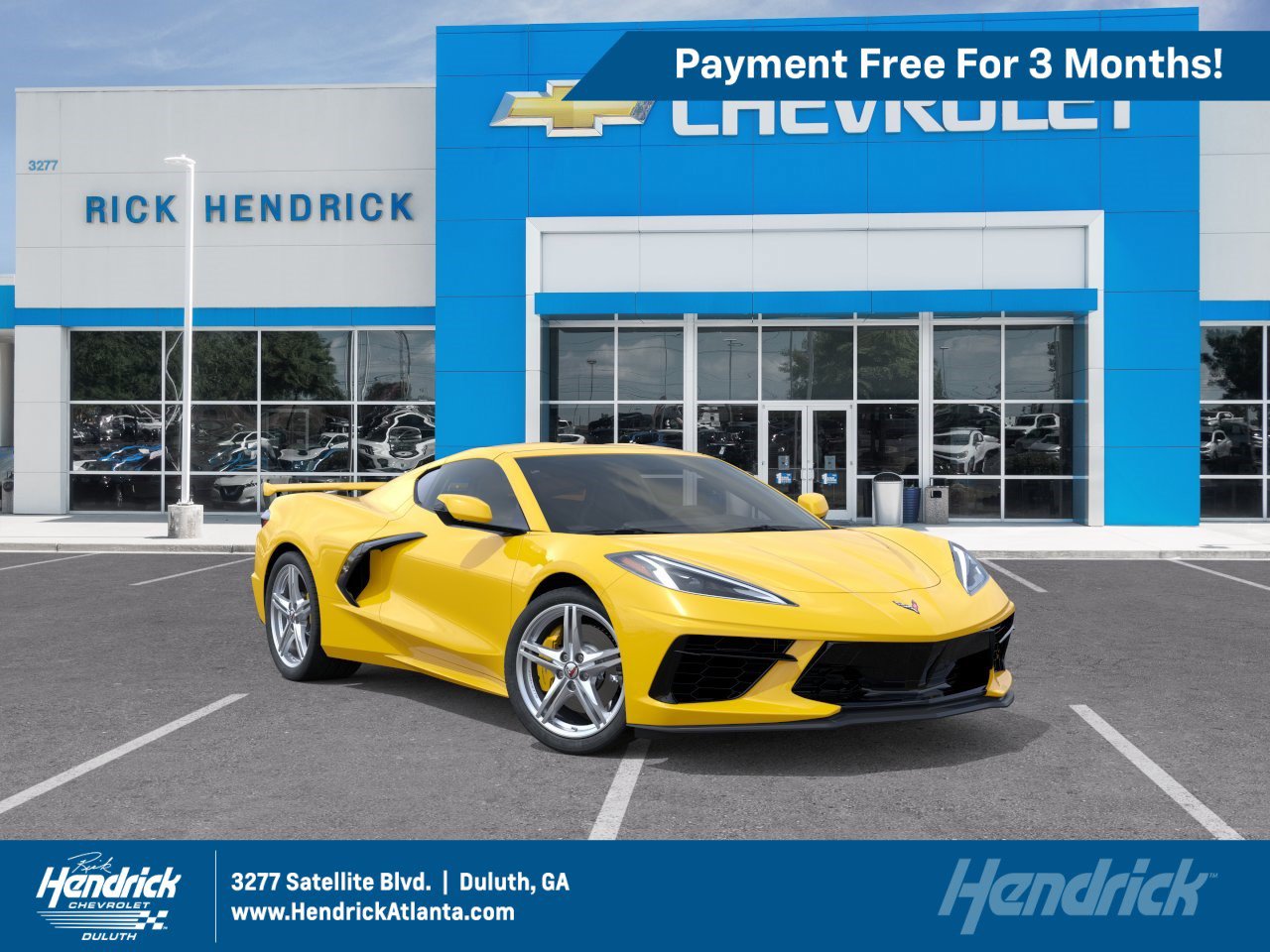 New 2027 Chevrolet Corvette Stingray Coupe w/ 1LT RWD image 1