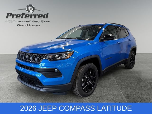 New 2026 Jeep Compass Latitude w/ Quick Order Package 29K