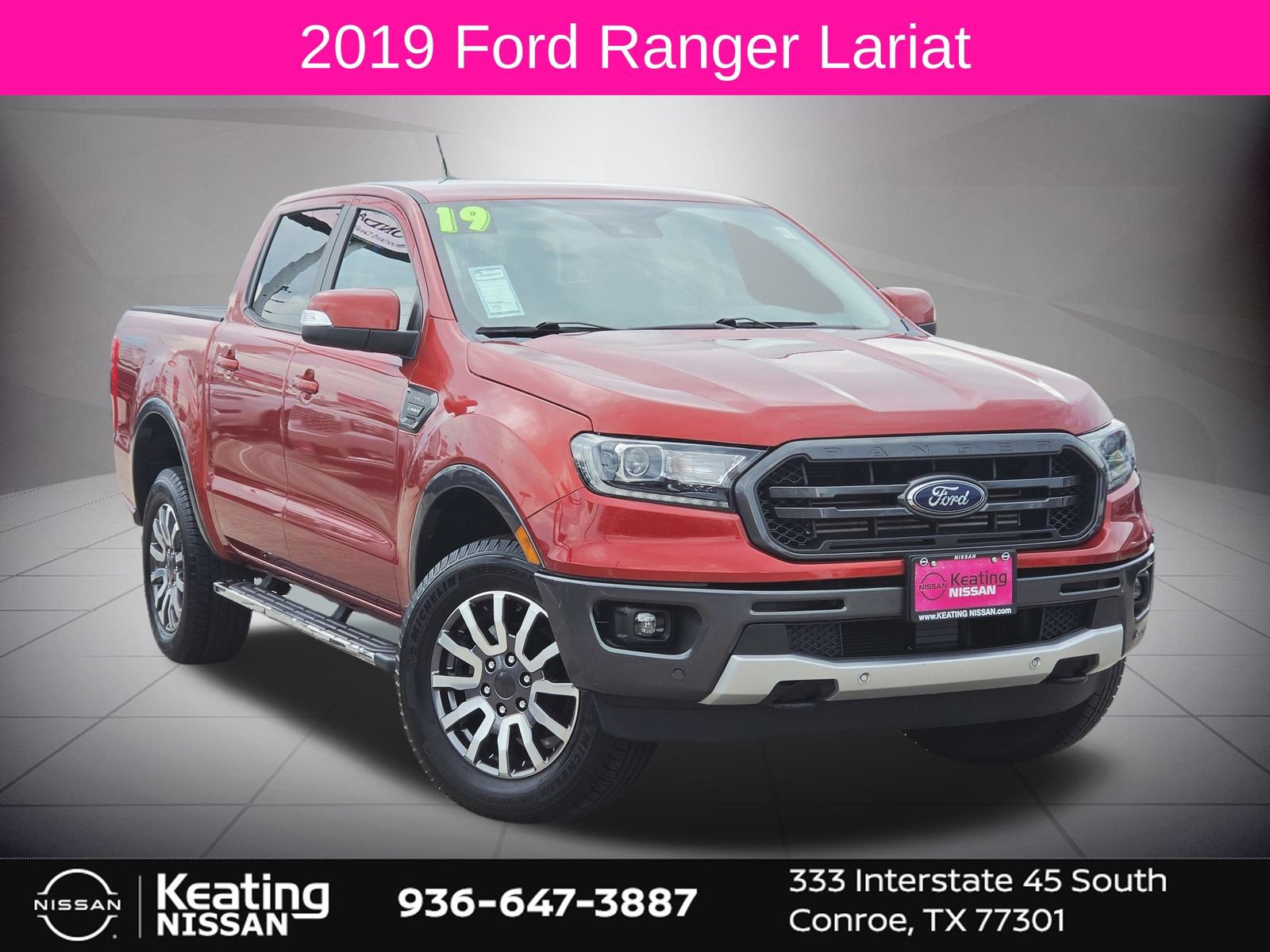Used 2019 Ford Ranger Lariat w/ Equipment Group 501A Mid