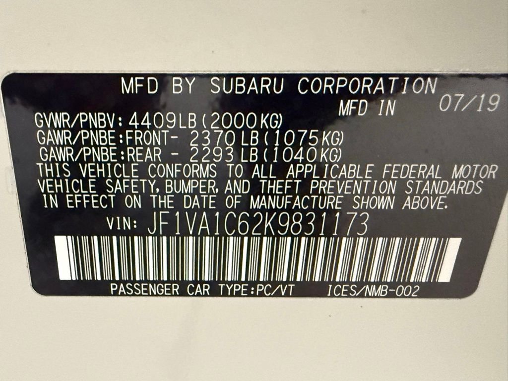 Used 2019 Subaru WRX Premium image 22