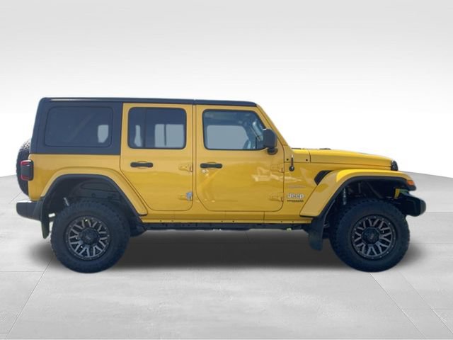 Used 2021 Jeep Wrangler Unlimited Sahara w/ Uconnect 4C Nav & Sound Group AWD/4WD image 17